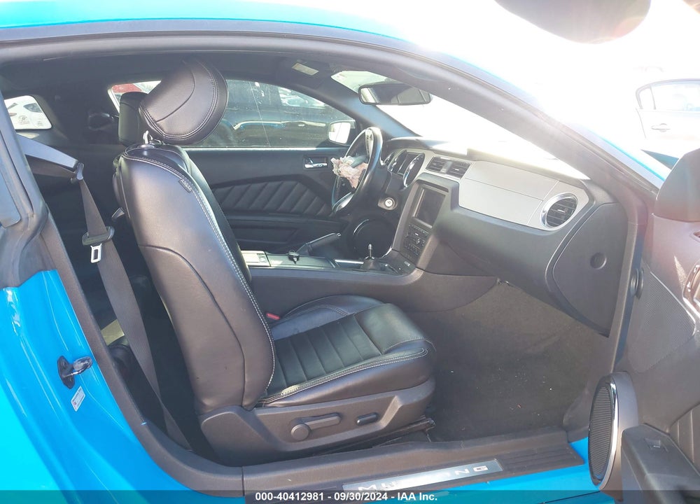 2013 FORD MUSTANG V6 PREMIUM VIN: 1ZVBP8AM0D5275295