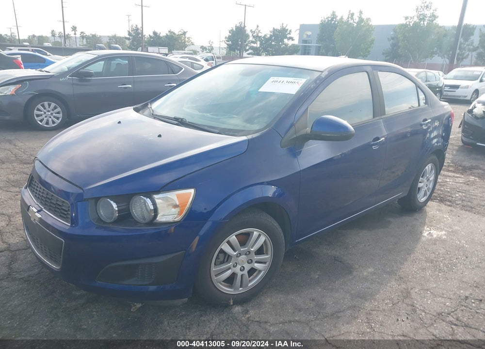 2012 CHEVROLET SONIC 2LS VIN: 1G1JA5SH1C4195985