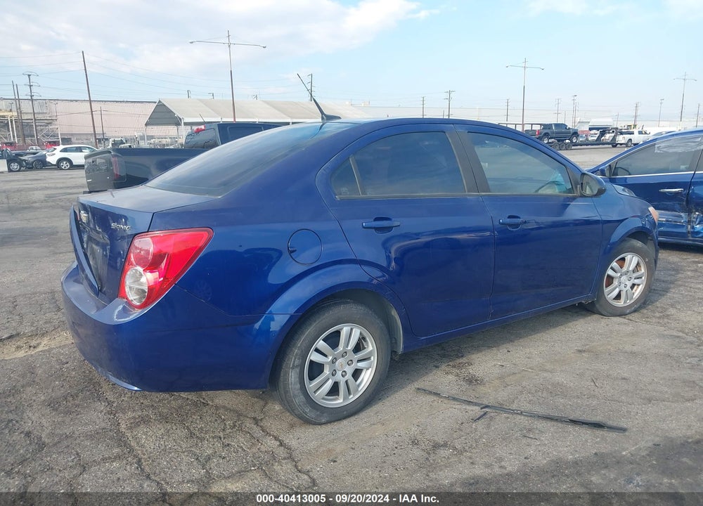 2012 CHEVROLET SONIC 2LS VIN: 1G1JA5SH1C4195985
