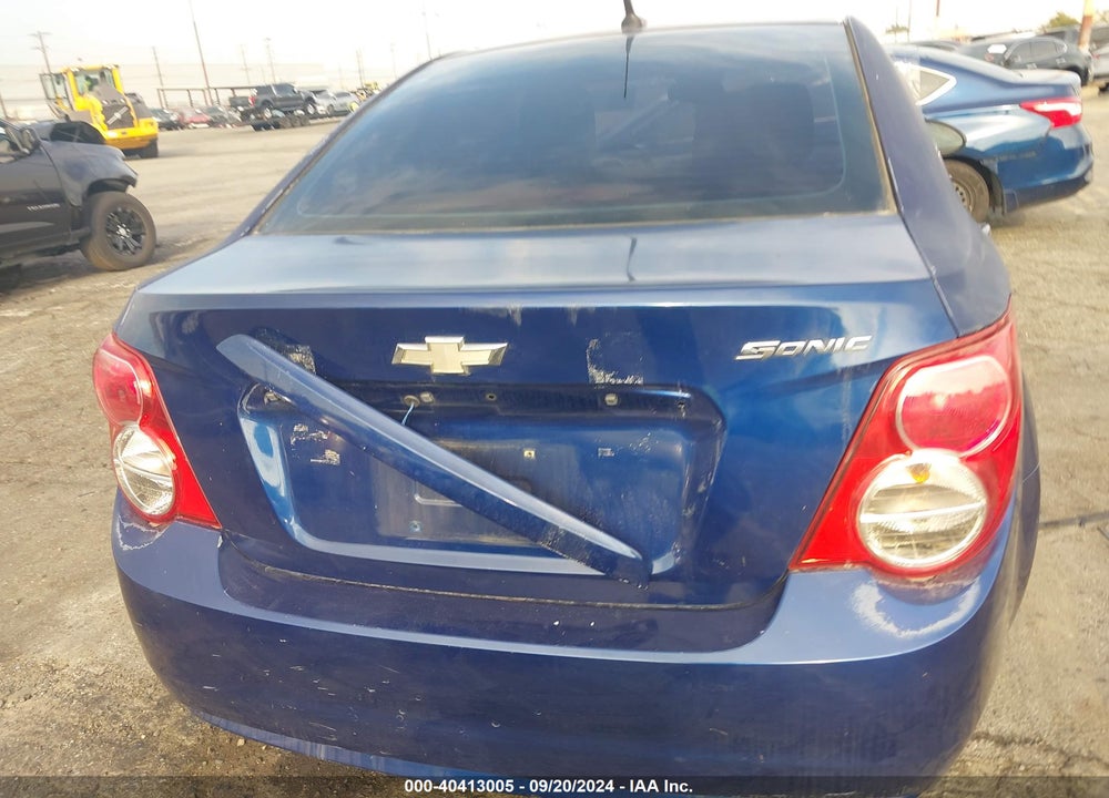 2012 CHEVROLET SONIC 2LS VIN: 1G1JA5SH1C4195985