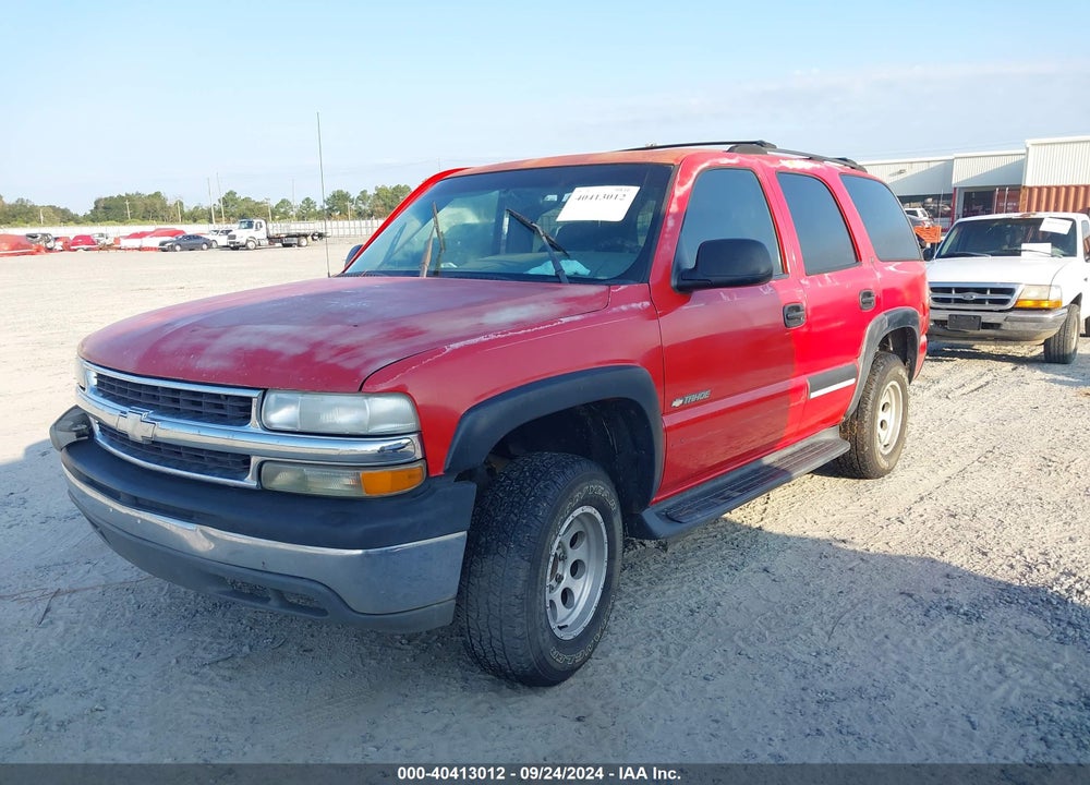 2001 CHEVROLET TAHOE LS VIN: 1GNEC13T91J290802