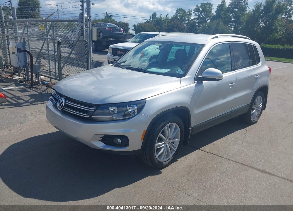 2013 VOLKSWAGEN TIGUAN SE VIN: WVGBV7AX9DW516225