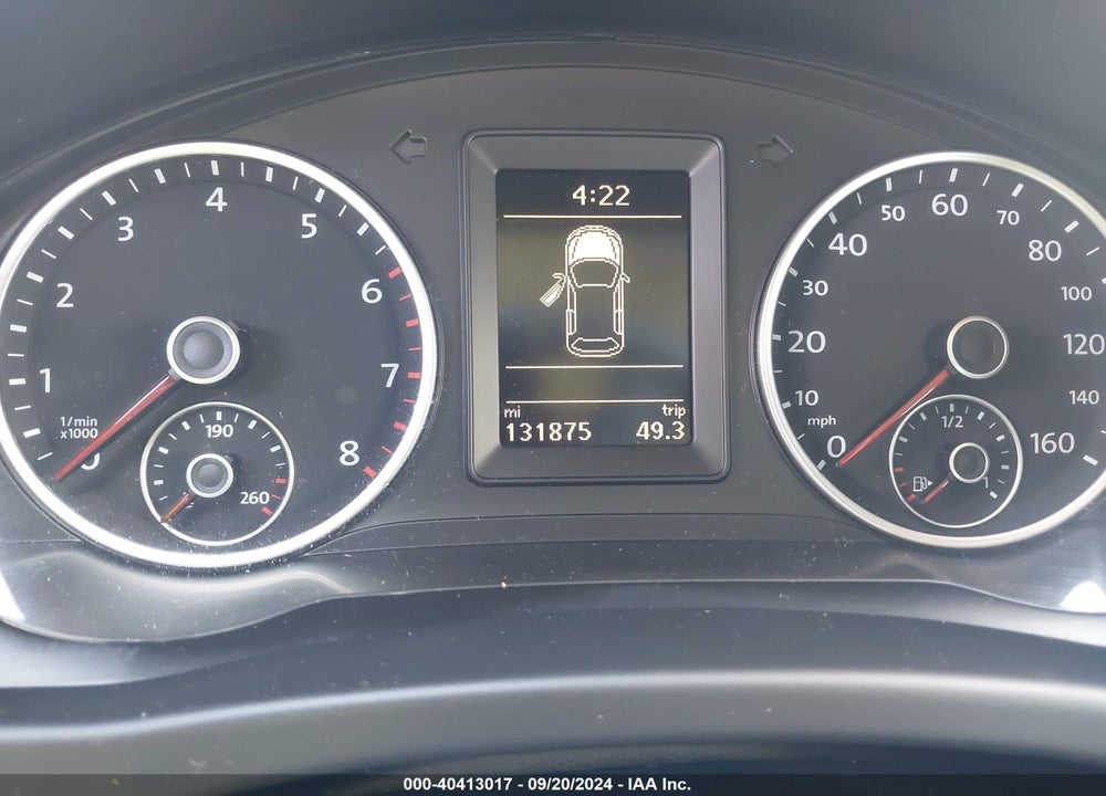 2013 VOLKSWAGEN TIGUAN SE VIN: WVGBV7AX9DW516225