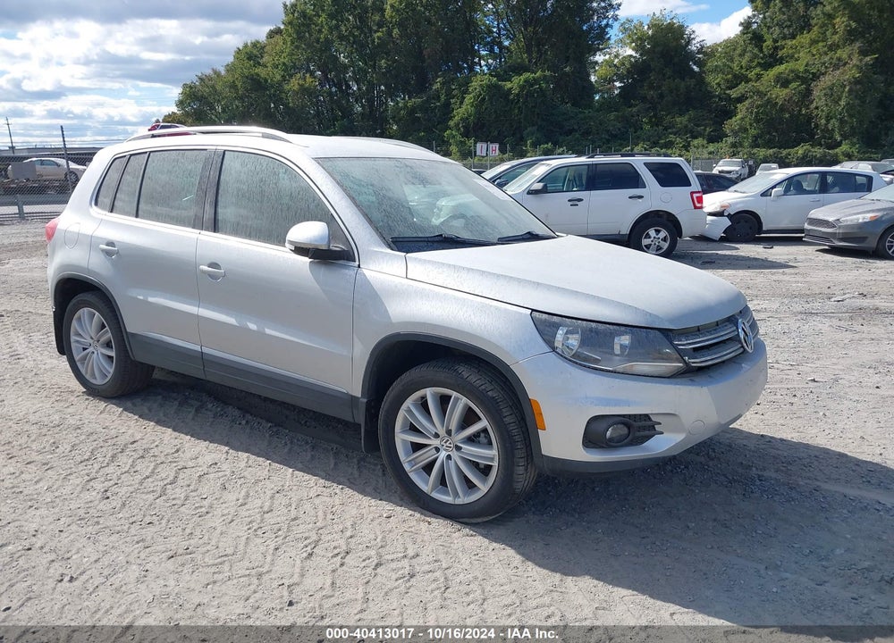 2013 VOLKSWAGEN TIGUAN SE VIN: WVGBV7AX9DW516225