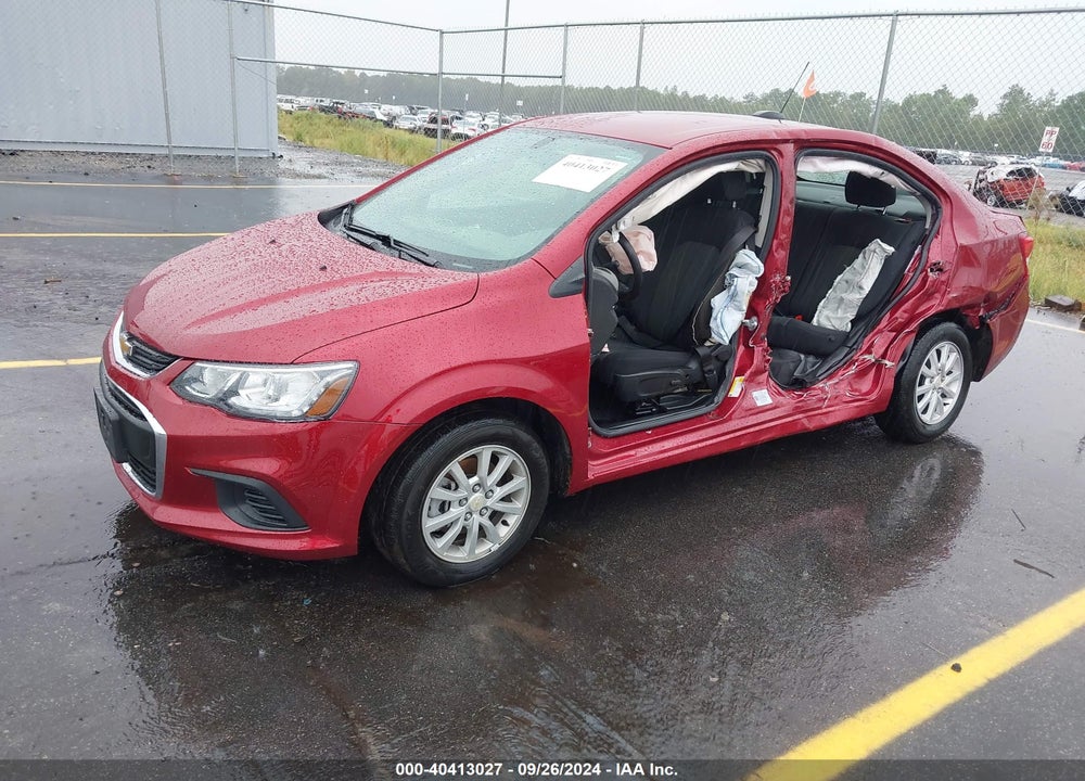 2020 CHEVROLET SONIC FWD  LT VIN: 1G1JD5SB7L4140637
