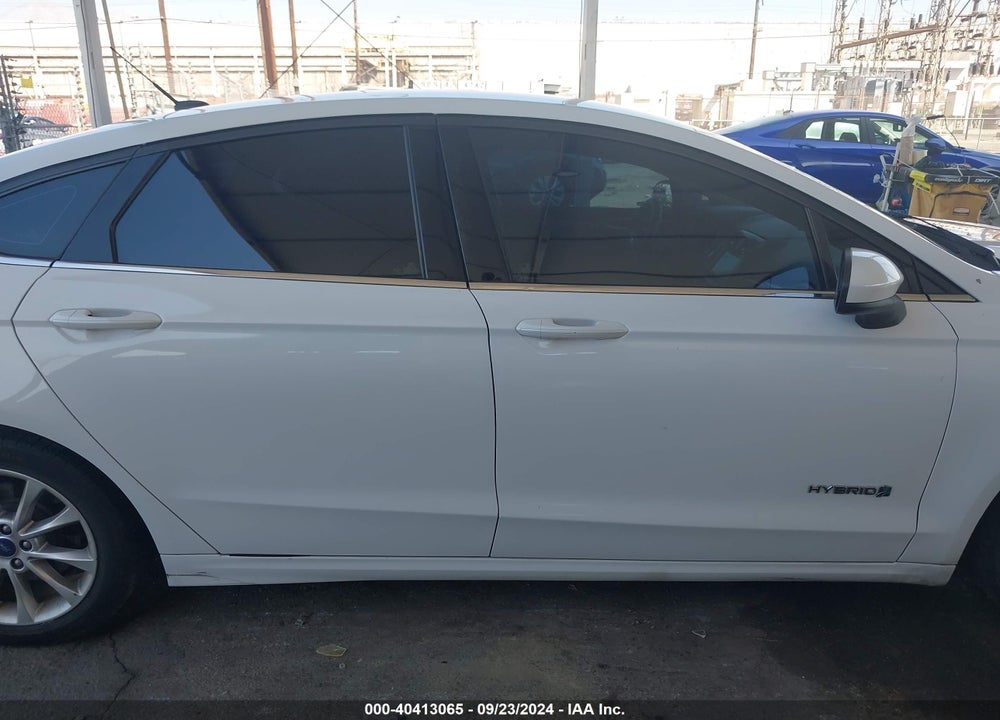 2017 FORD FUSION HYBRID SE VIN: 3FA6P0LU5HR119717