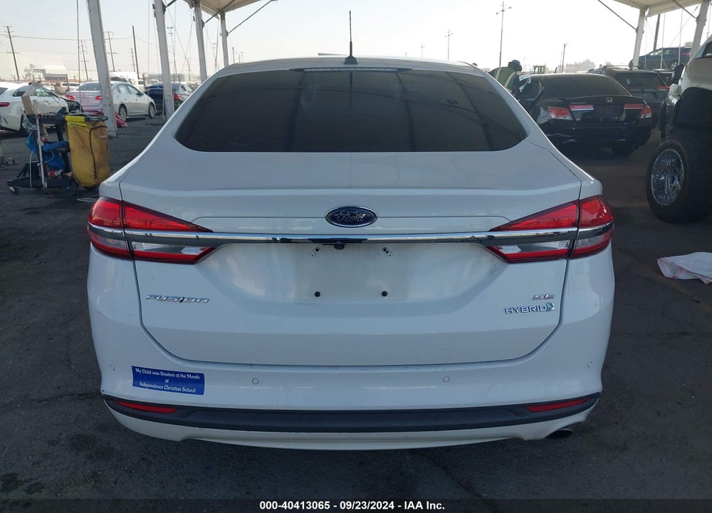 2017 FORD FUSION HYBRID SE VIN: 3FA6P0LU5HR119717