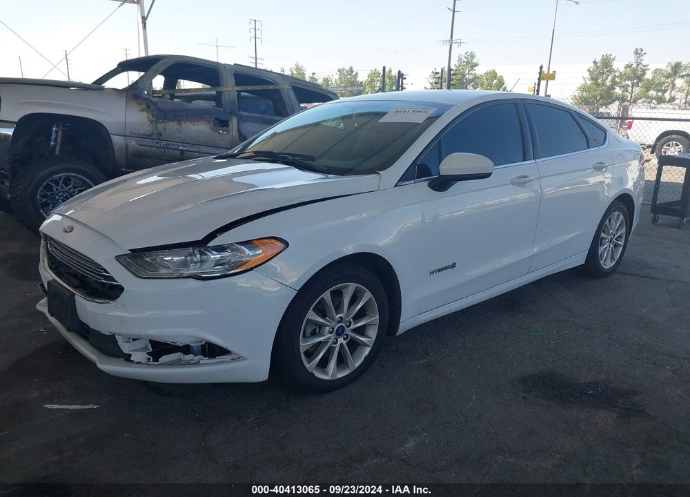 2017 FORD FUSION HYBRID SE VIN: 3FA6P0LU5HR119717