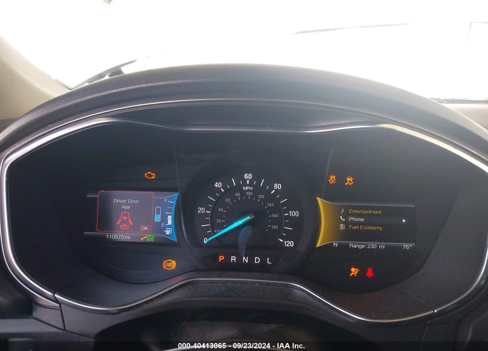 2017 FORD FUSION HYBRID SE VIN: 3FA6P0LU5HR119717
