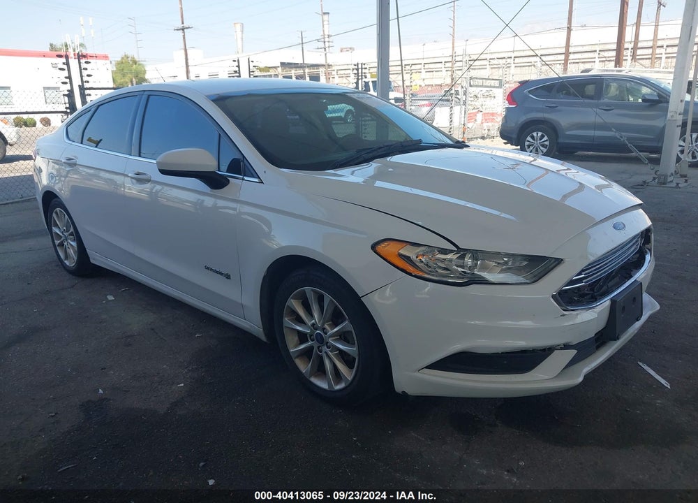 2017 FORD FUSION HYBRID SE VIN: 3FA6P0LU5HR119717