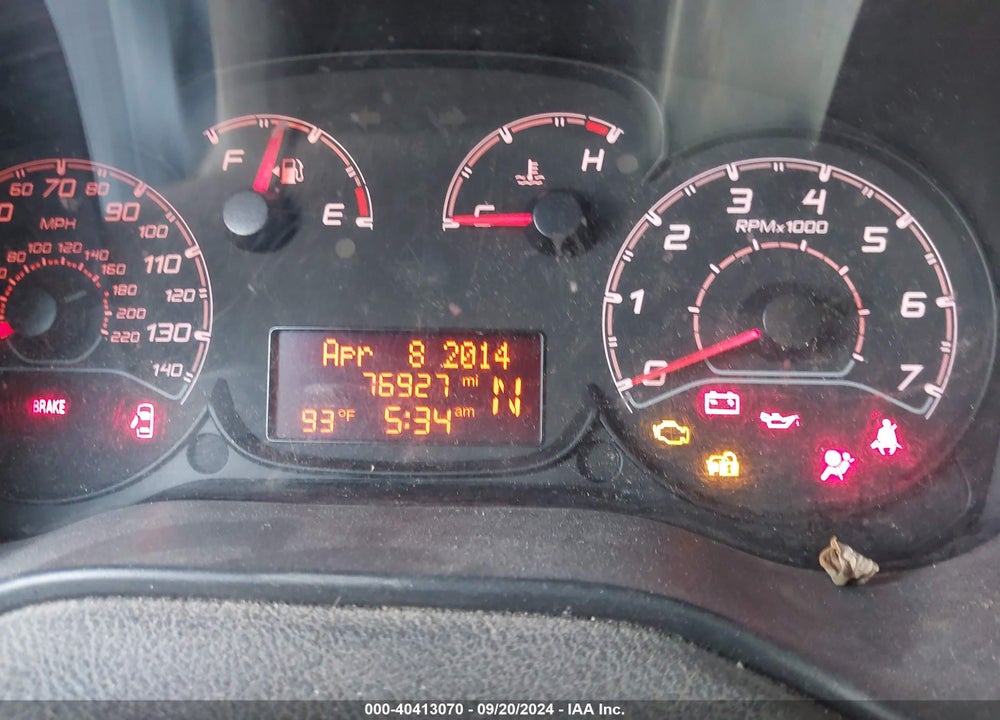 2015 RAM PROMASTER CITY TRADESMAN SLT VIN: ZFBERFBT2F6A07629