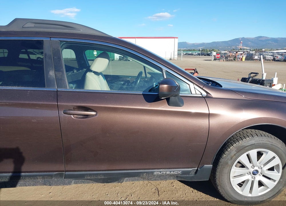2019 SUBARU OUTBACK 2.5I PREMIUM VIN: 4S4BSAFC1K3317972