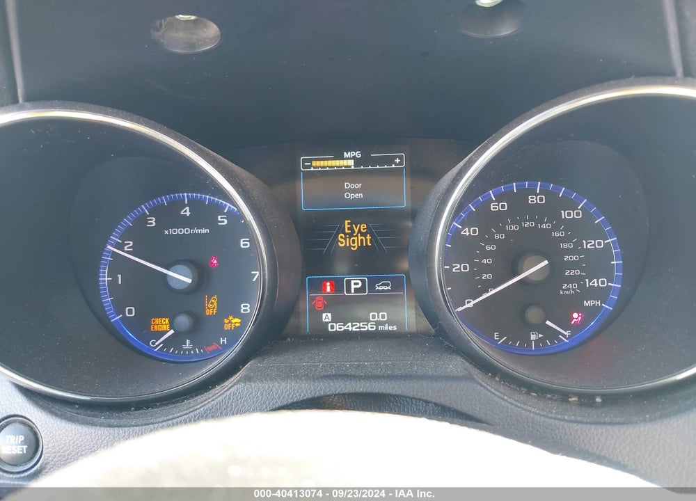2019 SUBARU OUTBACK 2.5I PREMIUM VIN: 4S4BSAFC1K3317972