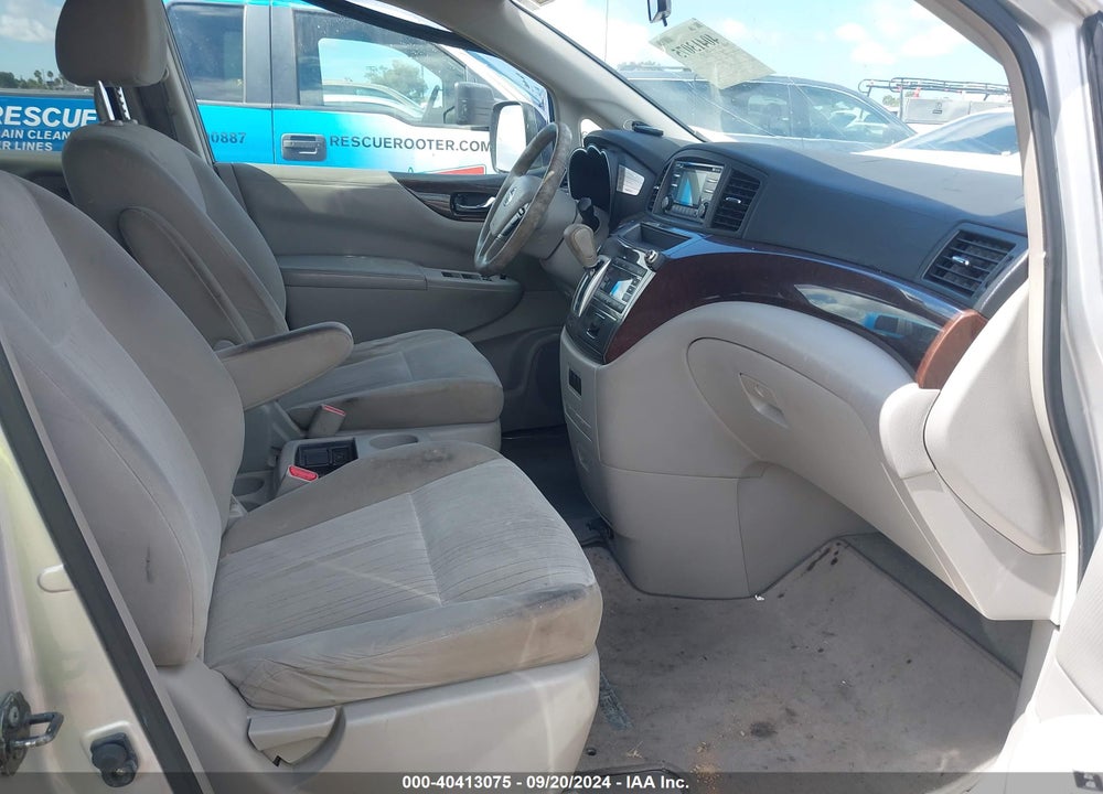 2012 NISSAN QUEST SV VIN: JN8AE2KP0C9031183