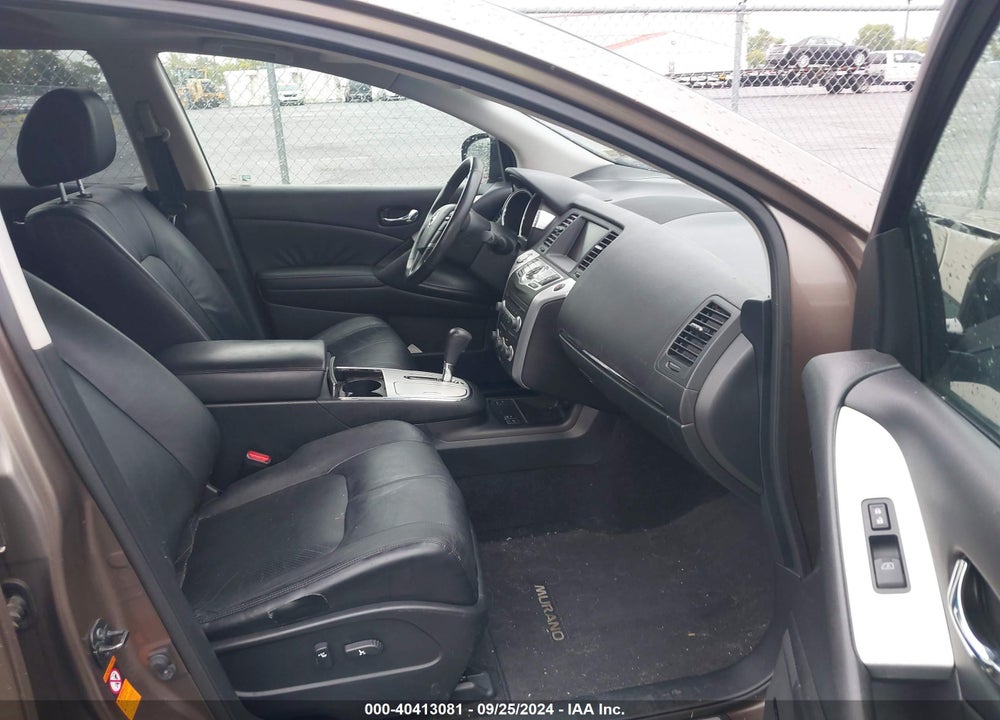 2009 NISSAN MURANO SL VIN: JN8AZ18W89W153233
