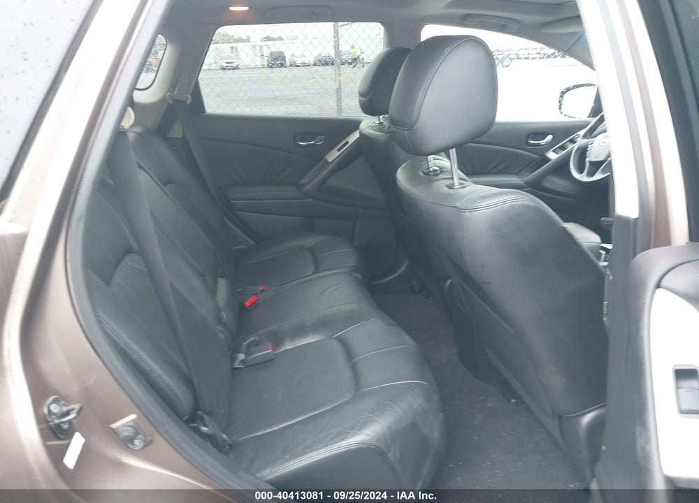 2009 NISSAN MURANO SL VIN: JN8AZ18W89W153233