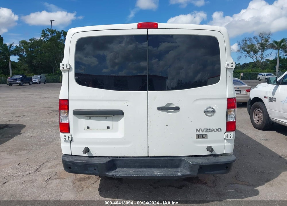 2015 NISSAN NV CARGO NV2500 HD SV V6 VIN: 1N6BF0KY9FN807376