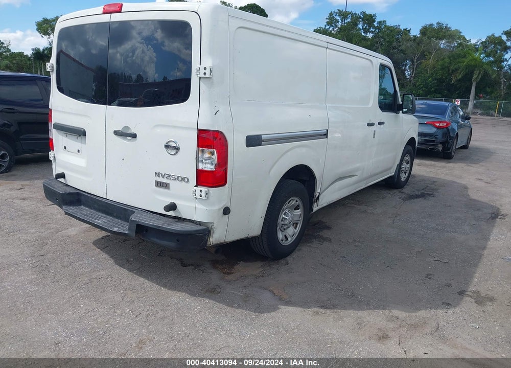 2015 NISSAN NV CARGO NV2500 HD SV V6 VIN: 1N6BF0KY9FN807376