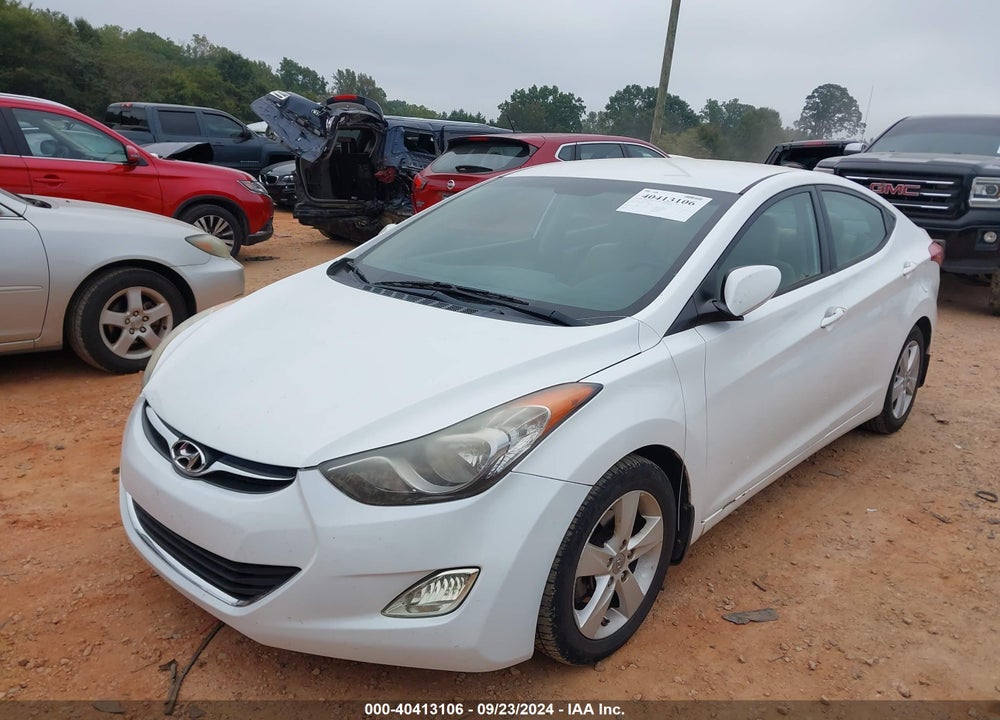 2013 HYUNDAI ELANTRA GLS VIN: 5NPDH4AE4DH276816