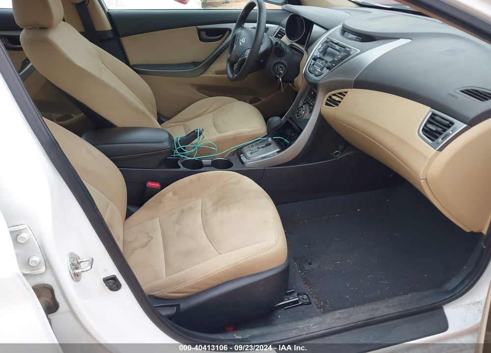 2013 HYUNDAI ELANTRA GLS VIN: 5NPDH4AE4DH276816