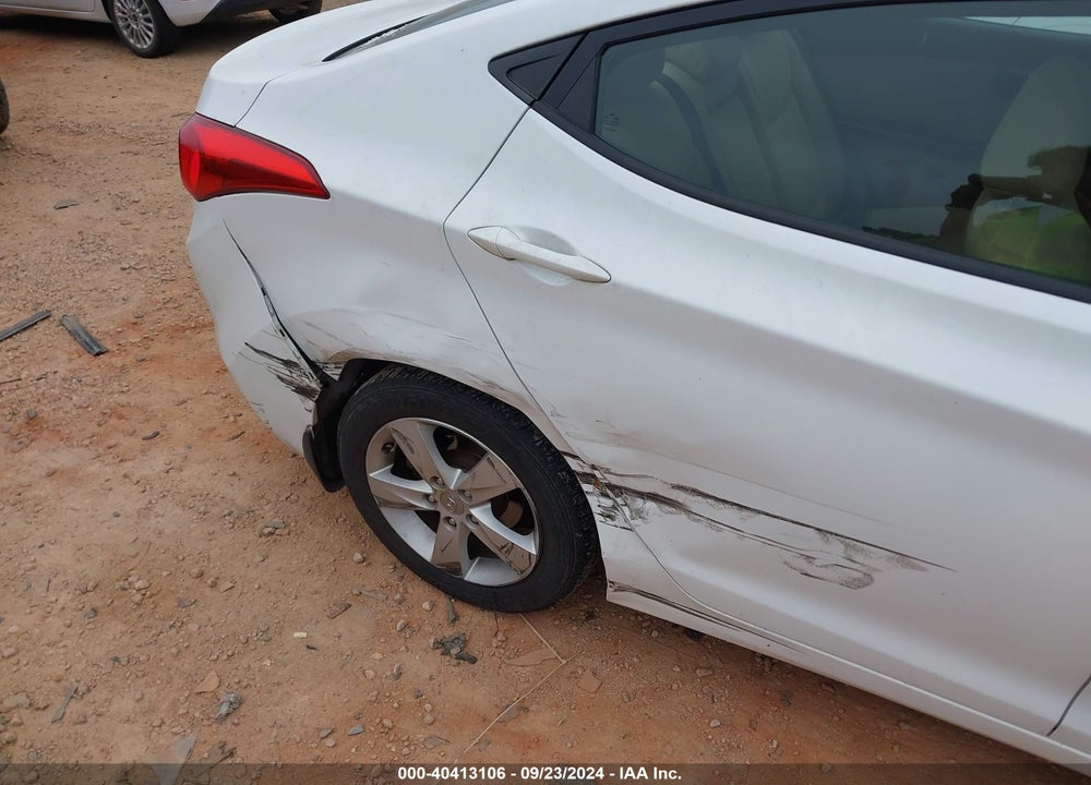 2013 HYUNDAI ELANTRA GLS VIN: 5NPDH4AE4DH276816