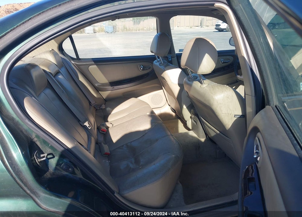 2001 NISSAN MAXIMA GLE VIN: JN1CA31A01T316102