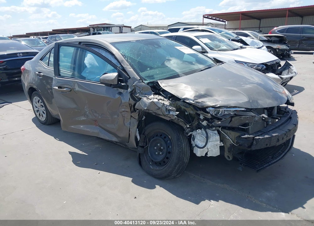 2019 TOYOTA COROLLA LE VIN: 5YFBURHE0KP874763