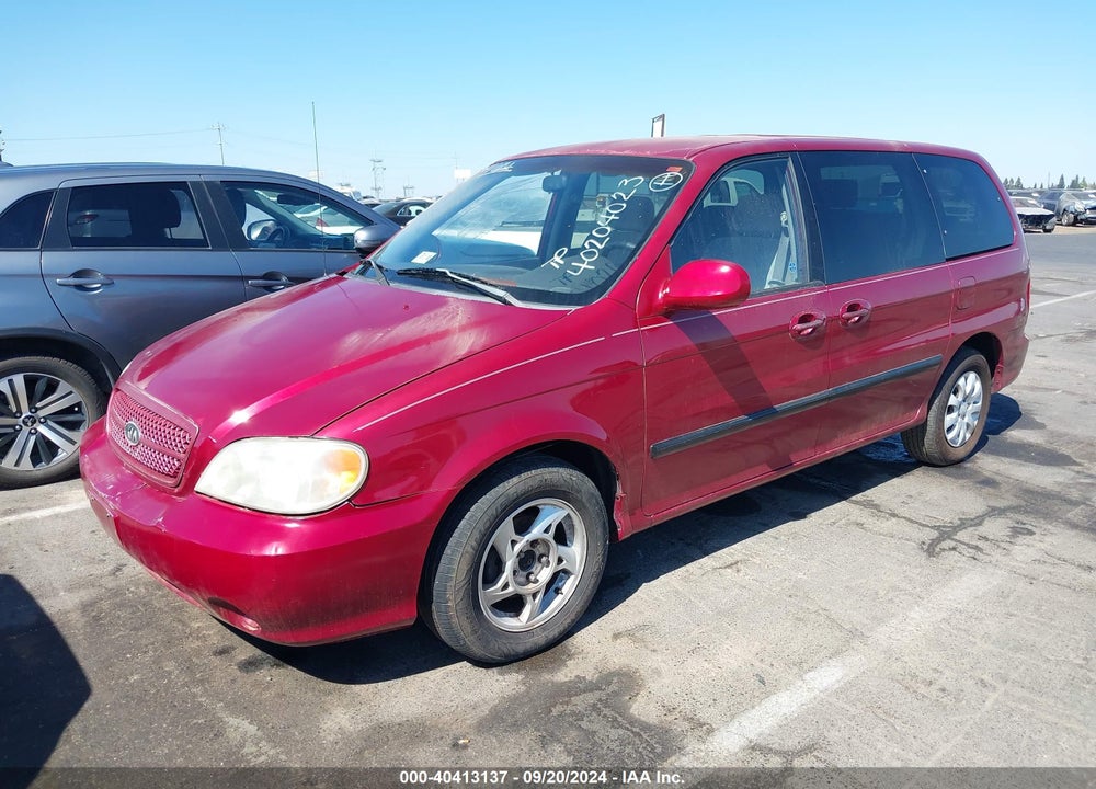 2004 KIA SEDONA EX/LX VIN: KNDUP131846521719