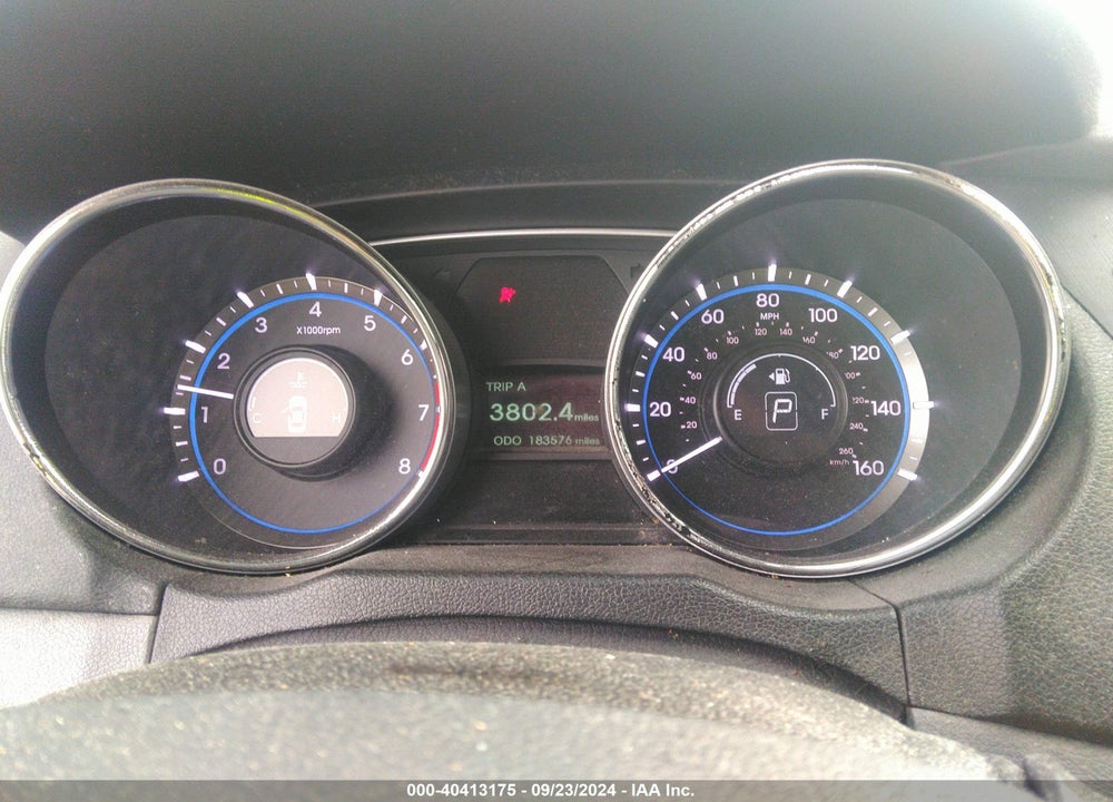 2014 HYUNDAI SONATA GLS VIN: 5NPEB4ACXEH933639