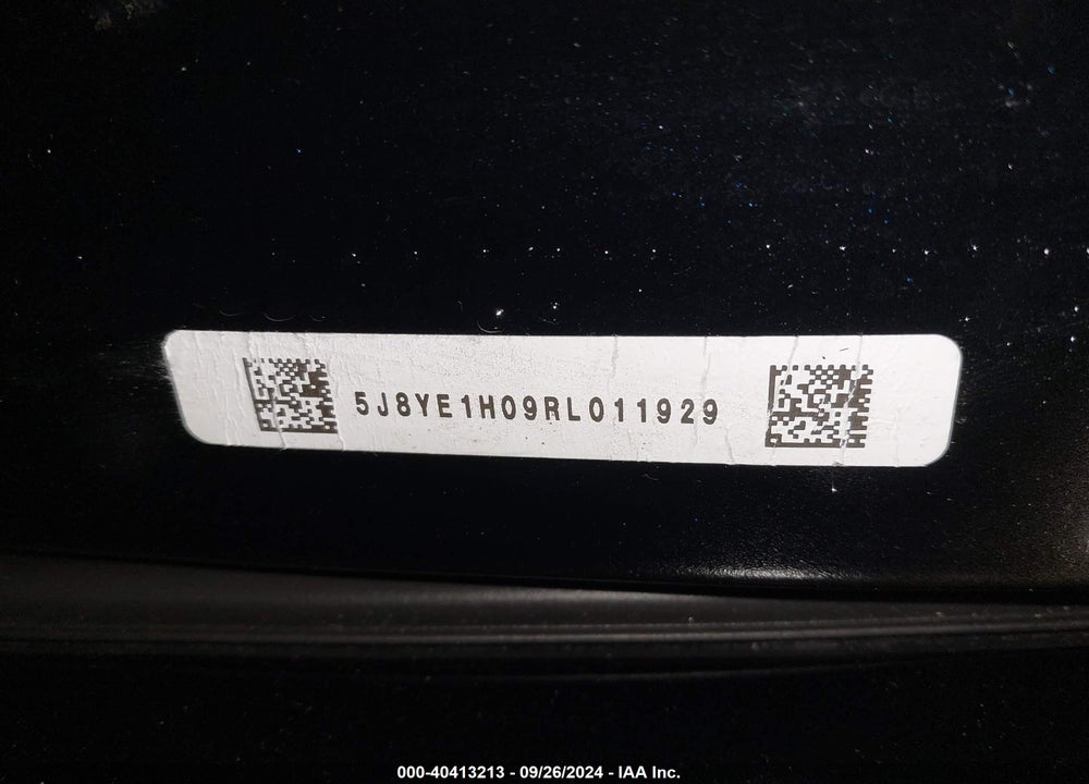 2024 ACURA MDX A-SPEC VIN: 5J8YE1H09RL011929