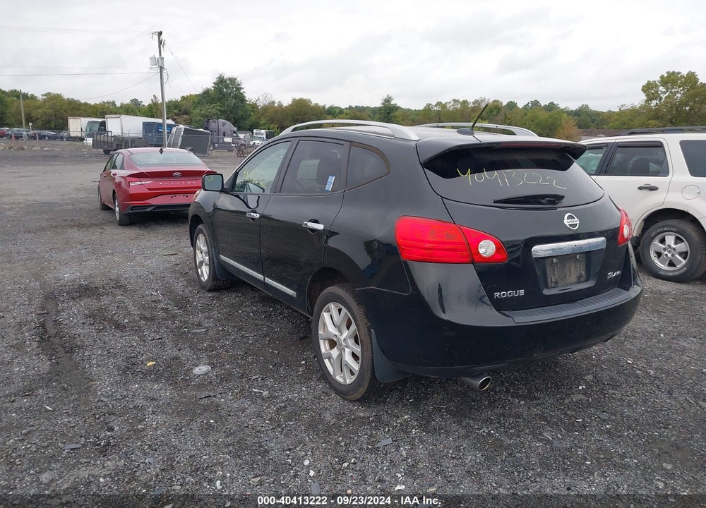 2012 NISSAN ROGUE SV W/SL PKG VIN: JN8AS5MV6CW355181