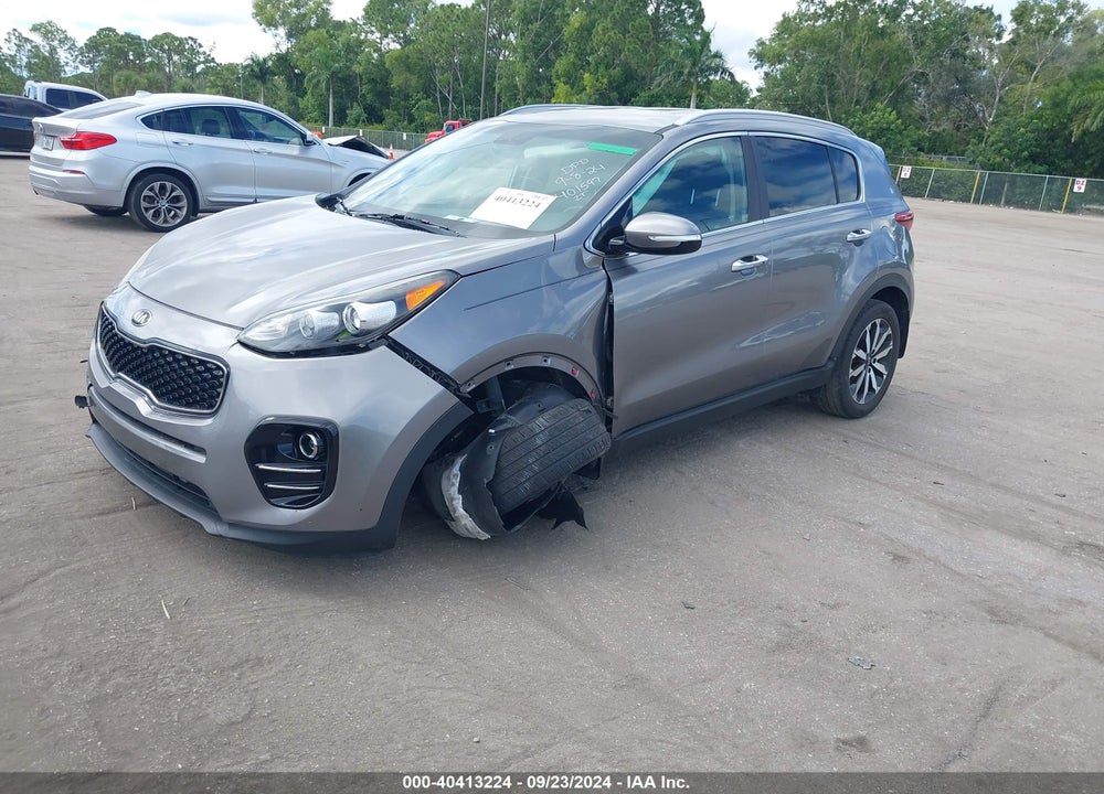 2018 KIA SPORTAGE EX VIN: KNDPN3AC0J7401597