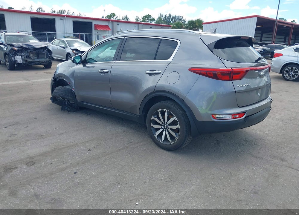 2018 KIA SPORTAGE EX VIN: KNDPN3AC0J7401597