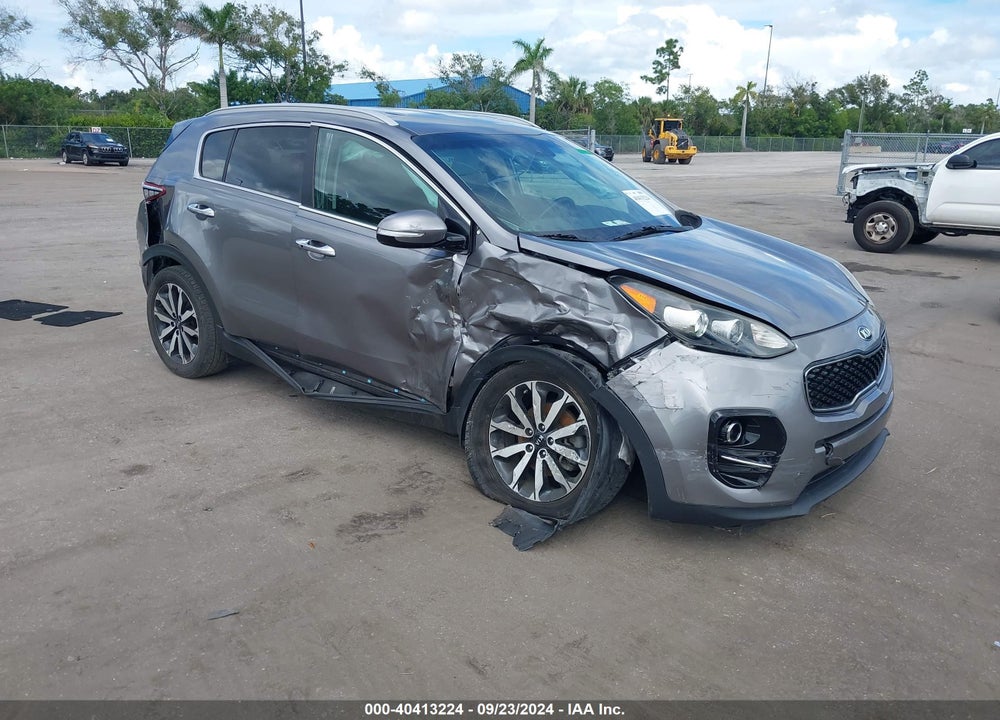 2018 KIA SPORTAGE EX VIN: KNDPN3AC0J7401597