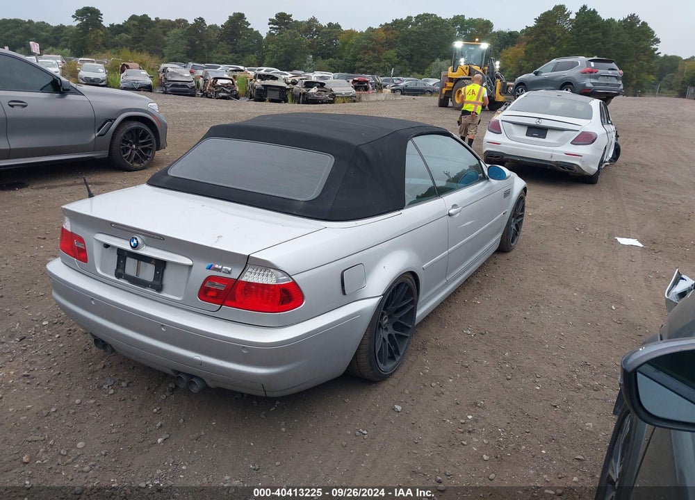 2006 BMW M3 VIN: WBSBR93486PK11960