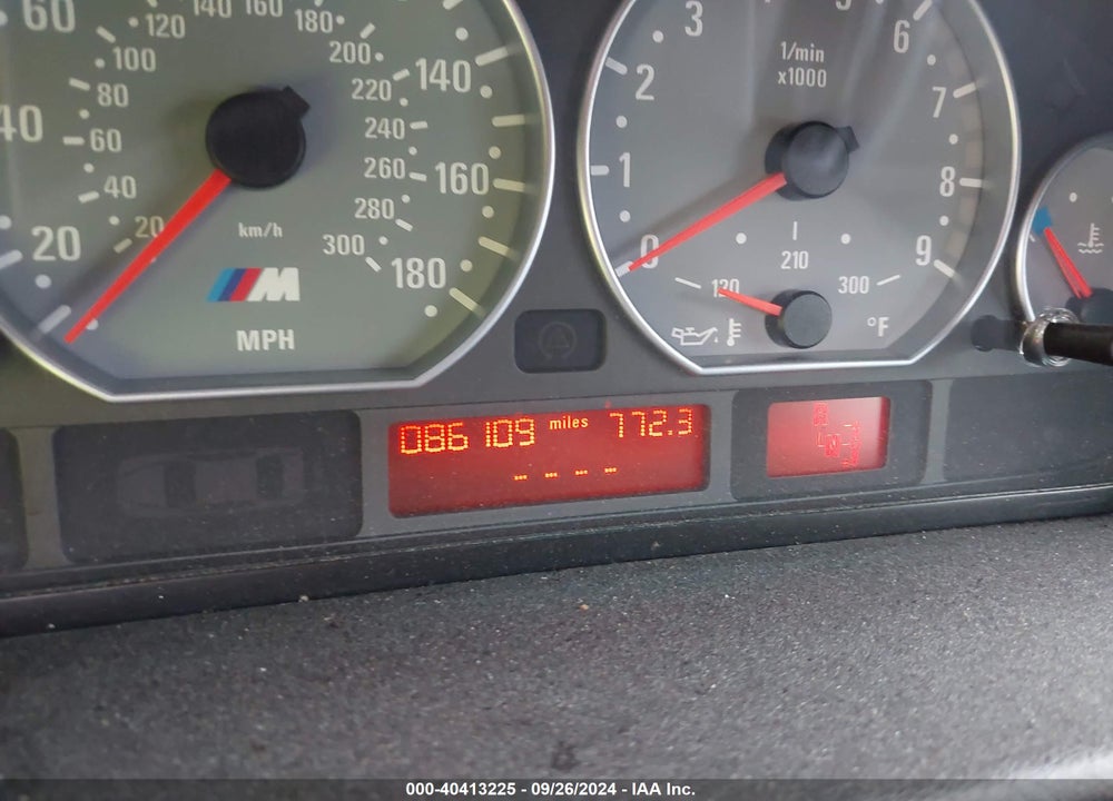 2006 BMW M3 VIN: WBSBR93486PK11960