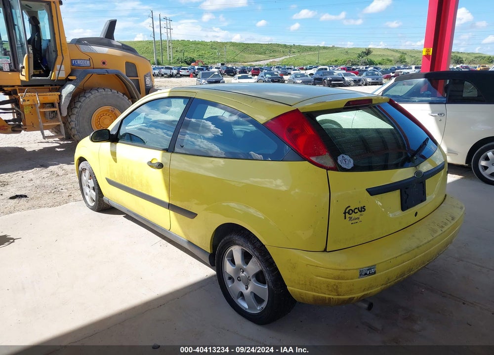 2002 FORD FOCUS ZX3 VIN: 3FAFP31372R224830