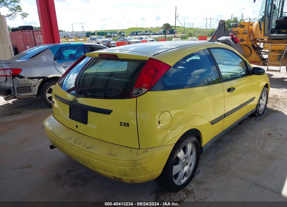 2002 FORD FOCUS ZX3 VIN: 3FAFP31372R224830