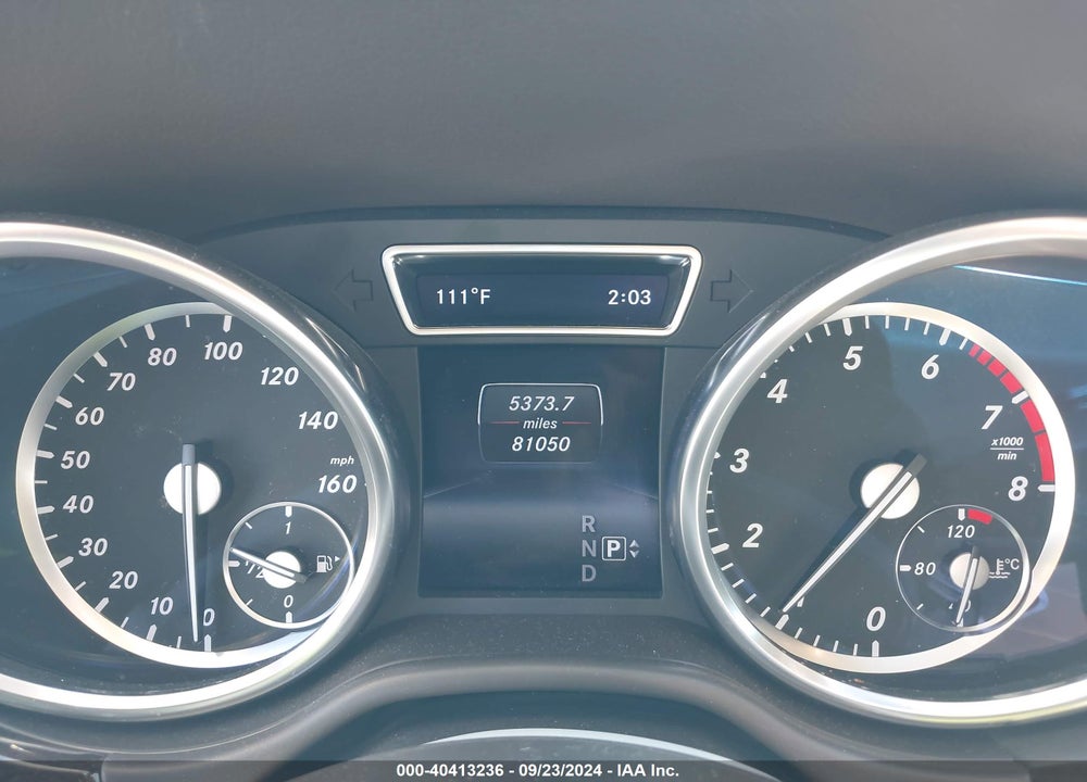 2015 MERCEDES-BENZ ML 350 4MATIC VIN: 4JGDA5HBXFA450092