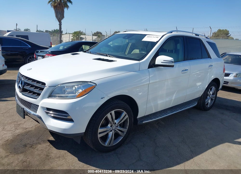 2015 MERCEDES-BENZ ML 350 4MATIC VIN: 4JGDA5HBXFA450092