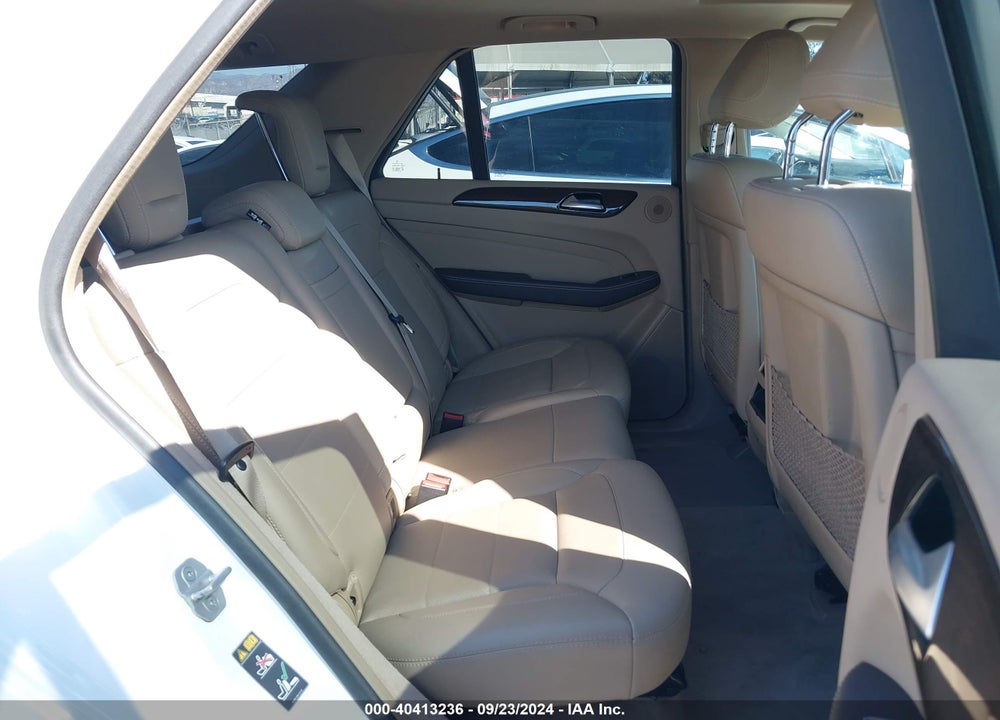 2015 MERCEDES-BENZ ML 350 4MATIC VIN: 4JGDA5HBXFA450092