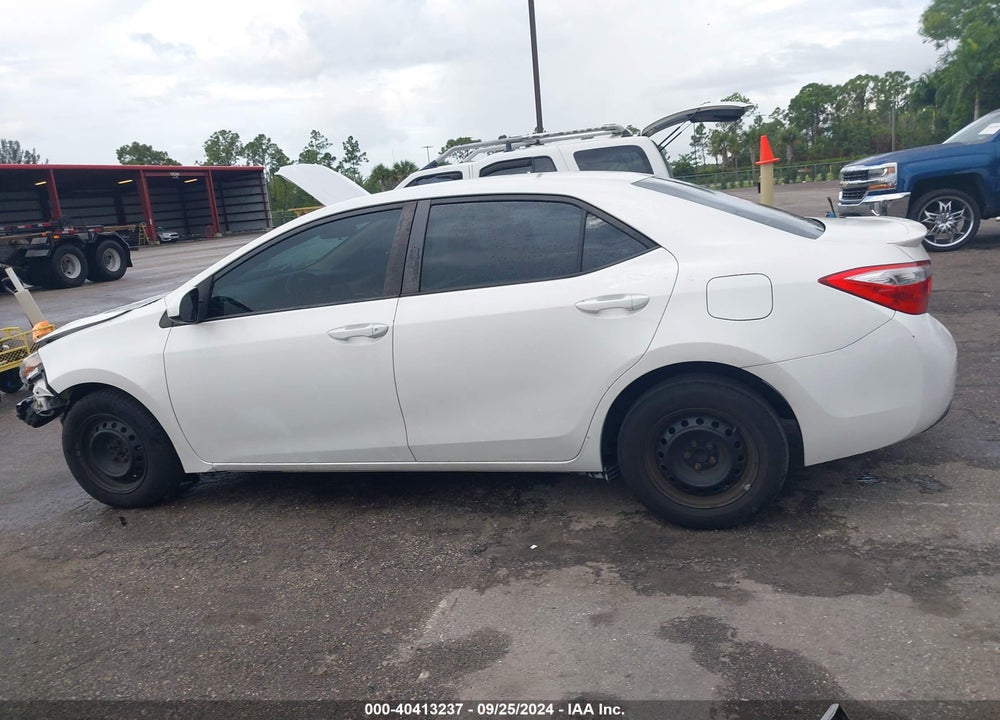 2014 TOYOTA COROLLA LE ECO VIN: 5YFBPRHE6EP013518