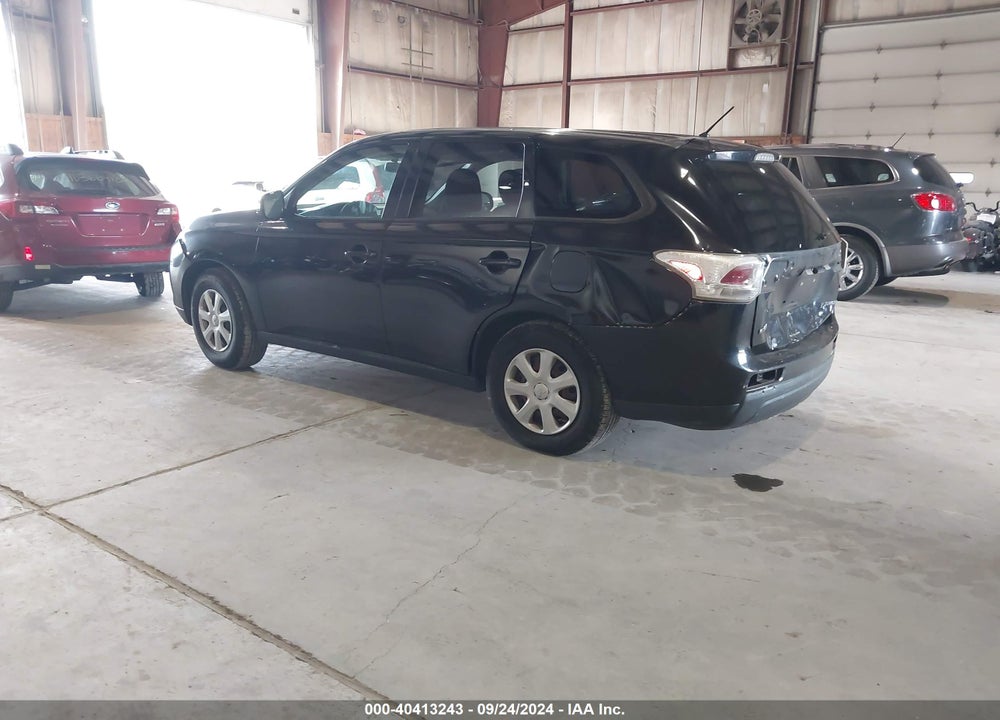 2014 MITSUBISHI OUTLANDER ES VIN: JA4AD2A36EZ006038