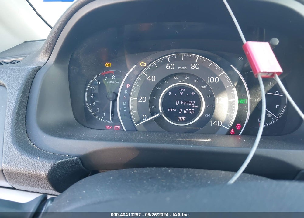 2016 HONDA CR-V SE VIN: 2HKRM4H48GH641100