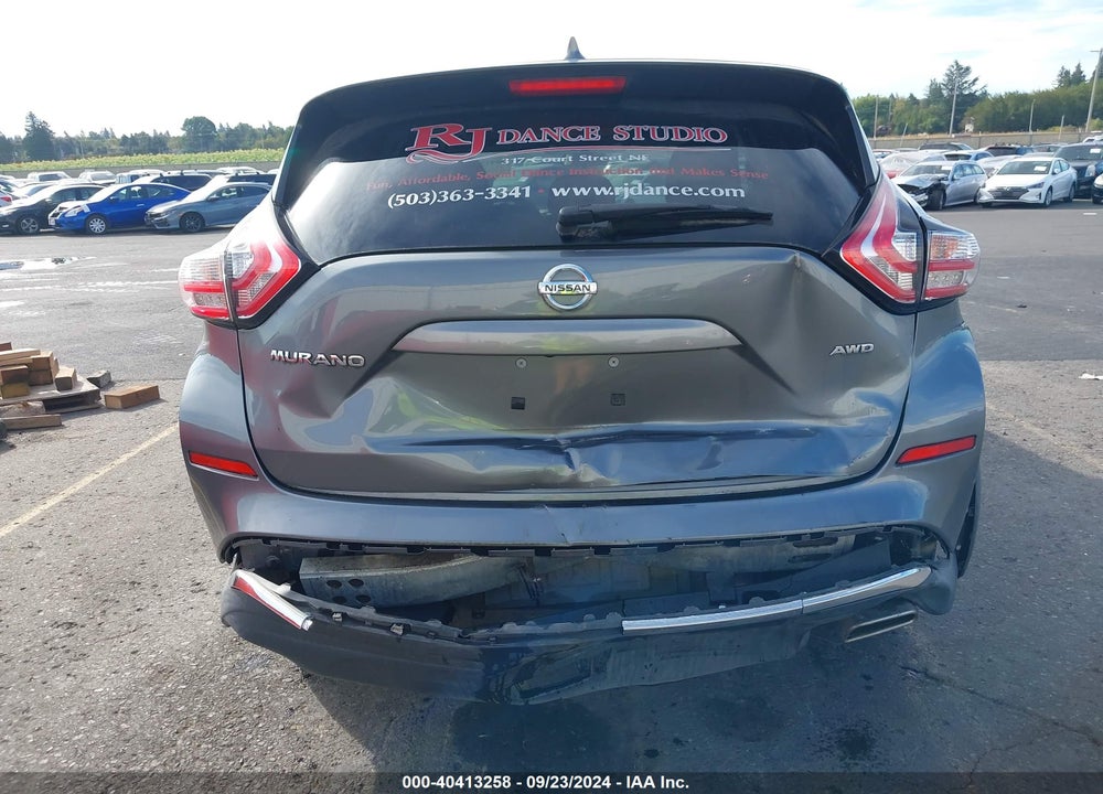 2017 NISSAN MURANO S VIN: 5N1AZ2MH2HN158078