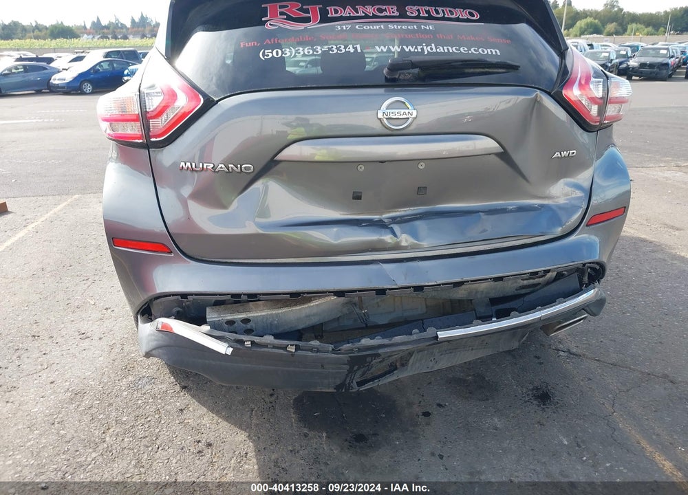 2017 NISSAN MURANO S VIN: 5N1AZ2MH2HN158078