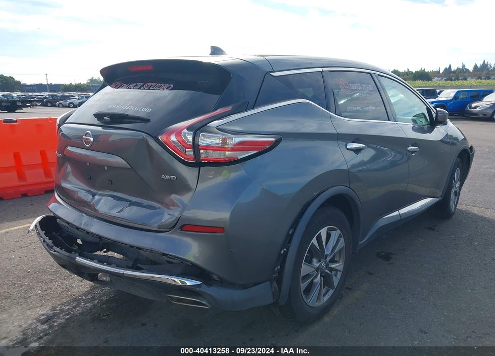 2017 NISSAN MURANO S VIN: 5N1AZ2MH2HN158078