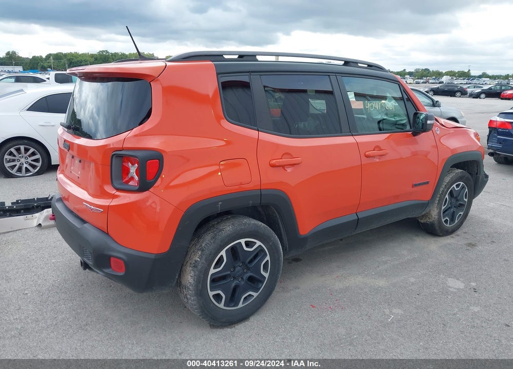 2015 JEEP RENEGADE TRAILHAWK VIN: ZACCJBCT9FPC18145