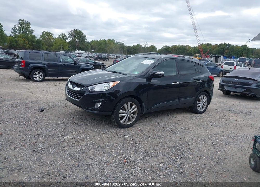 2012 HYUNDAI TUCSON LIMITED VIN: KM8JU3AC9CU404149