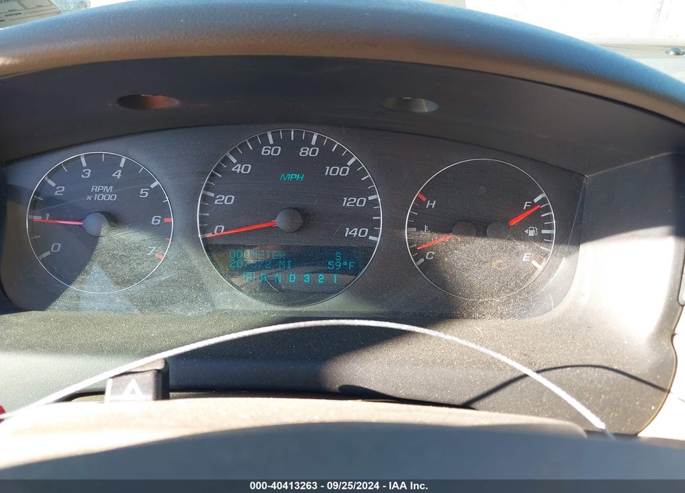 2006 CHEVROLET IMPALA LTZ VIN: 2G1WU581669153434
